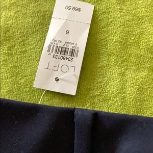 LOFT Pants - Loft Julie skinny navy pants NWT LOFT Pants - Loft Julie skinny navy pants NWT